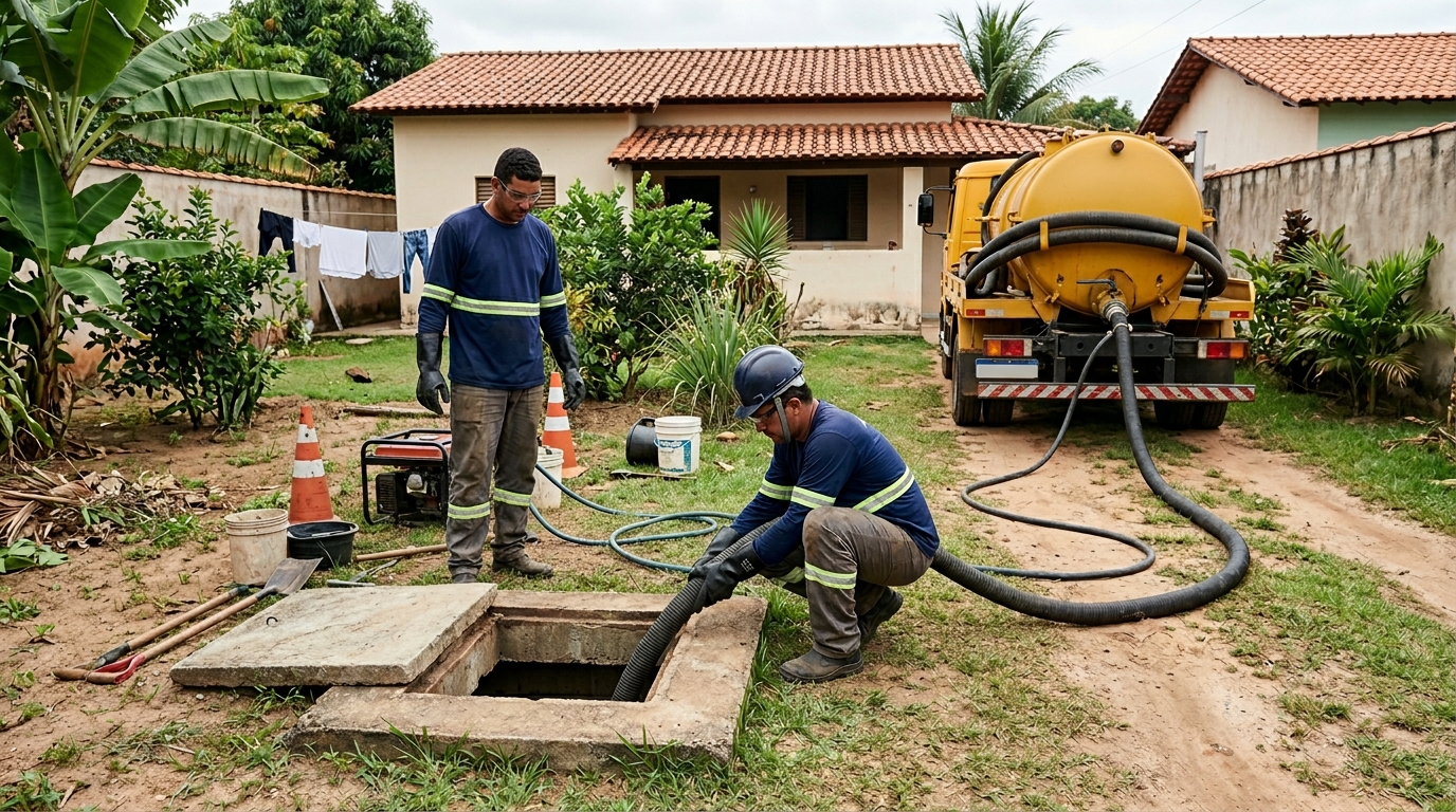 Limpeza de Fossa em Joinville‑SC