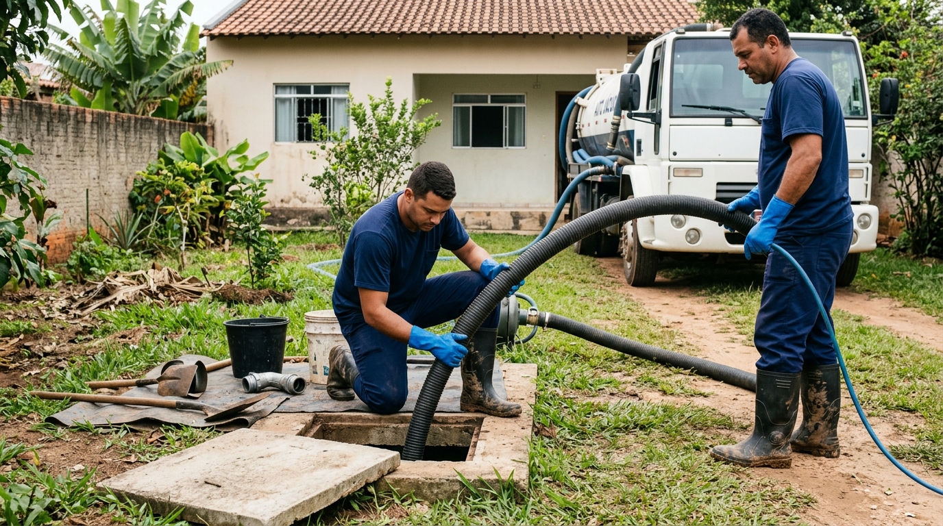 Sucção de Fossa em Joinville‑SC